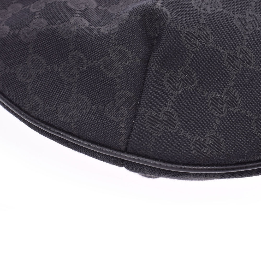 Gucci Sherry Canvas Shoulder Bag GG Line Black - Picture 5 of 11